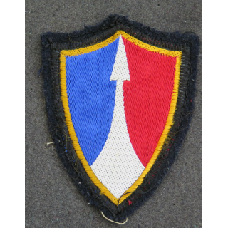 2° CA FFA : insigne tissu du 2° Corps d'Armée de la Force Française en Allemagne (1978) sans chiffre