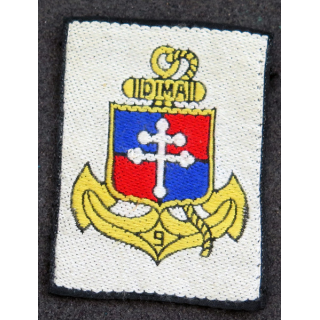 9° DIMA : insigne tissu de la 9° Division d'Infanterie de marine (1976-1983)