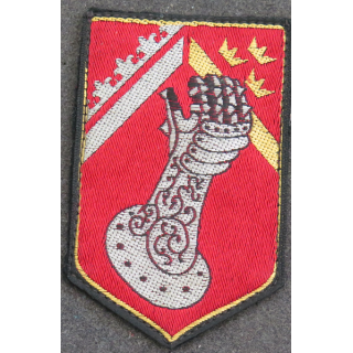 6° DB : insigne tissu de la 6° Division Blindée (1977-1982)