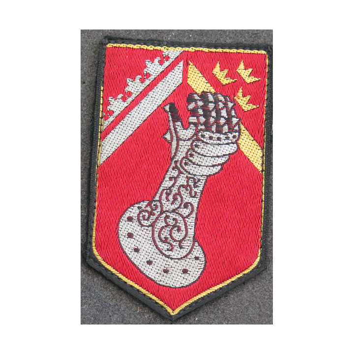 6° DB : insigne tissu de la 6° Division Blindée (1977-1982)