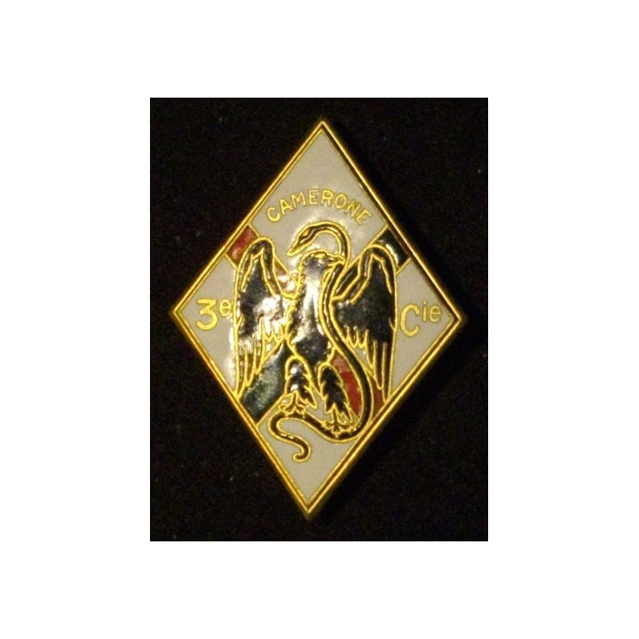4° RÉGIMENT ÉTRANGER D'INFANTERIE 3°COMPAGNIE CAMERONE