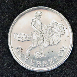 Médaille commémorative de la coupe du monde de football 1990 OSTERREICH AUTRICHE