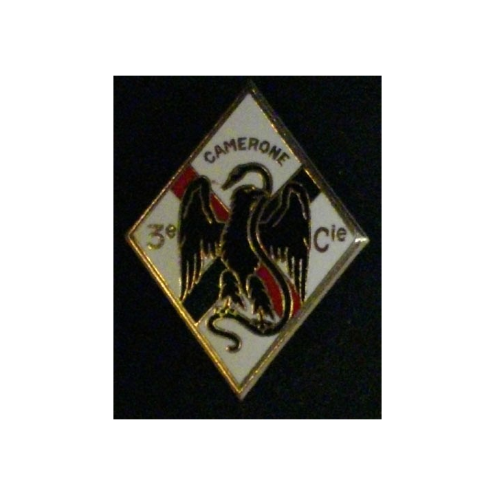 4° REI : 4° régiment étranger d'infanterie 3°CIE CAMERONE