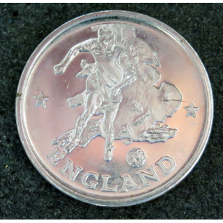 Médaille commémorative de la coupe du monde de football 1990 ENGLAND ANGLETERRE