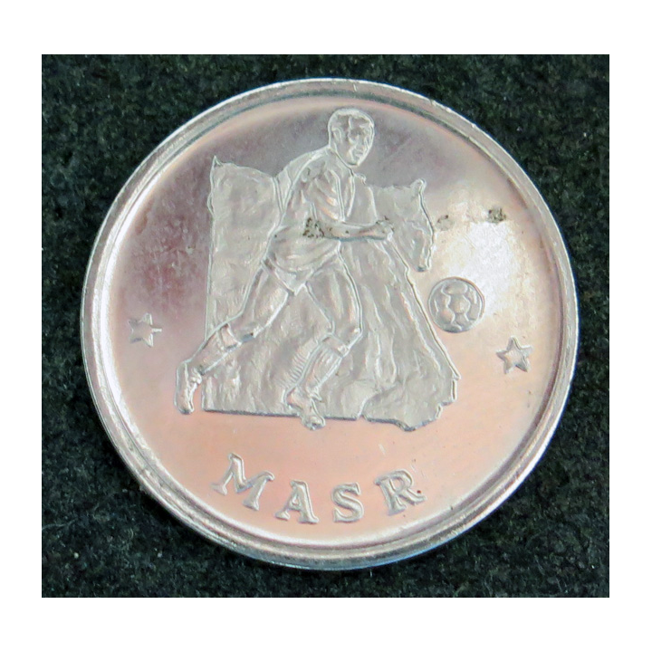 Médaille commémorative de la coupe du monde de football 1990 MASR EGYPTE