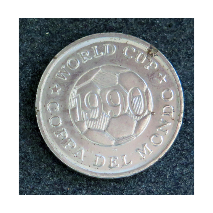 Médaille commémorative de la coupe du monde de football 1990 BRASIL BRESIL