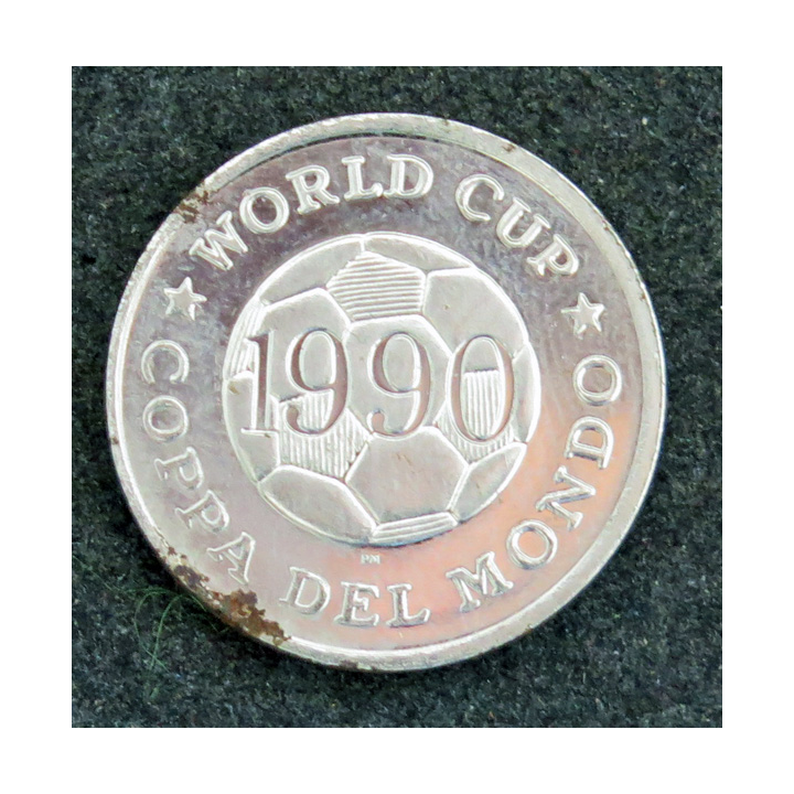 Médaille commémorative de la coupe du monde de football 1990 CCCP URSS