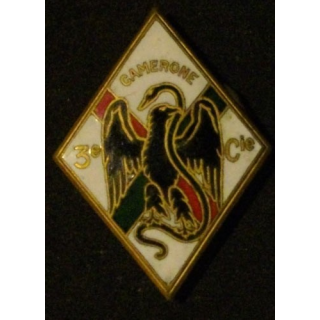 4° REI : 4° RÉGT ÉTR D'INF 3° CIE CAMERONE ÉMAIL SANS RÉCIT (DBER)