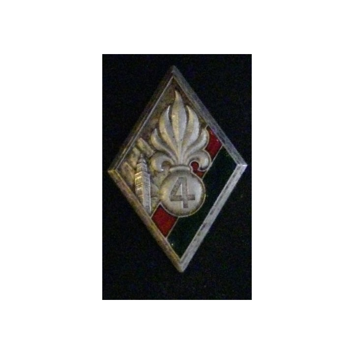 4° REI : 4° RÉGIMENT ÉTRANGER D'INFANTERIE 1938  EMBOUTI