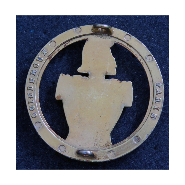 insigne de béret des transmissions de fabrication Coinderoux Paris