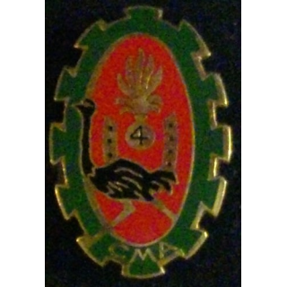 4° REI : 4° RÉGIMENT ÉTRANGER D'INFANTERIE CMA COU NOIR (R75)