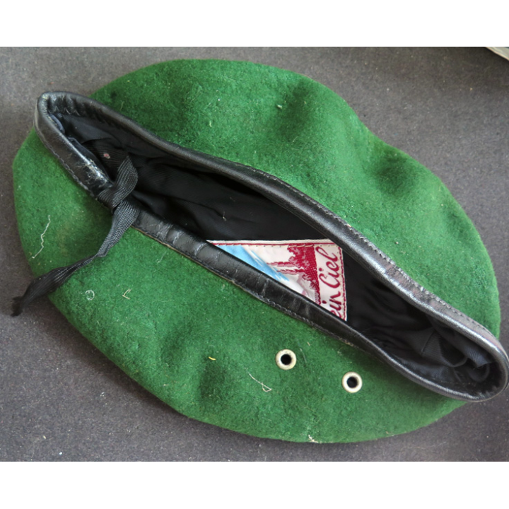 Béret de la légion étrangère modèle commando plein ciel