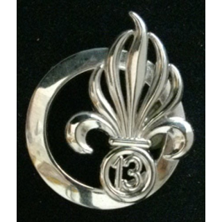 insigne de béret argenté de la 13° DBLE D.B.L.E