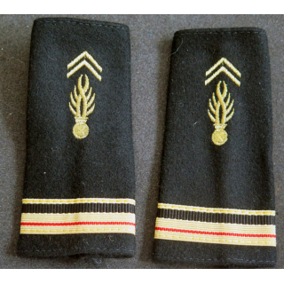 Paire de Fourreaux d'épaule de major de la gendarmerie mobile
