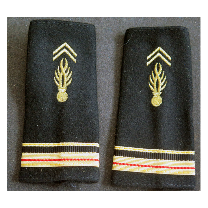 Paire de Fourreaux d'épaule de major de la gendarmerie mobile