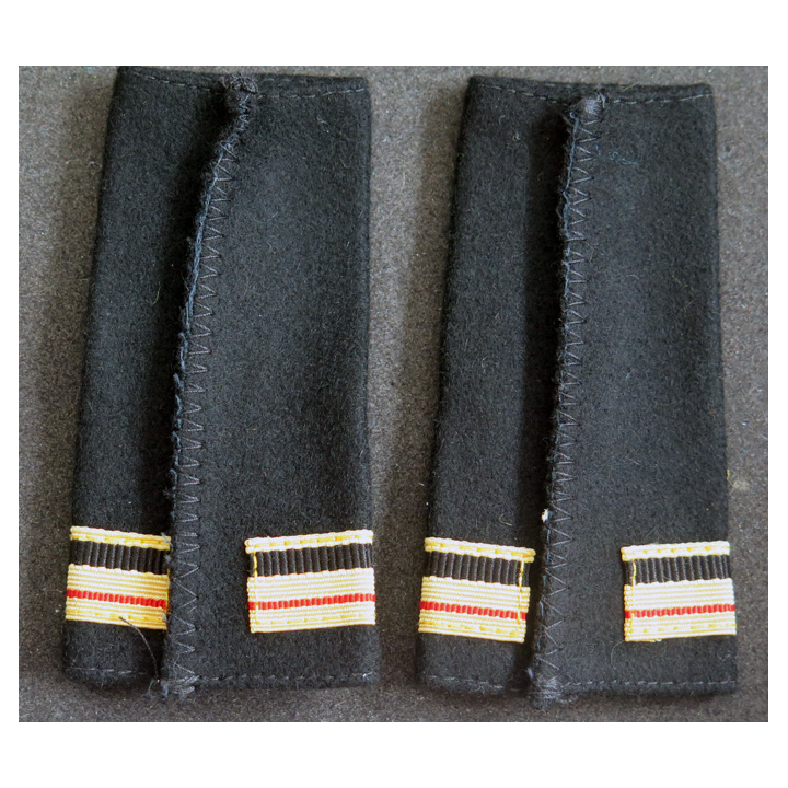 Paire de Fourreaux d'épaule de major de la gendarmerie mobile