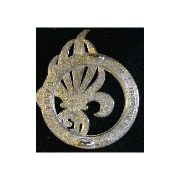 insigne de béret argenté de la 13° DBLE D.B.L.E