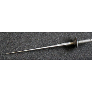 Petite lance métallique pour soldats de plomb de longueur 9 cm
