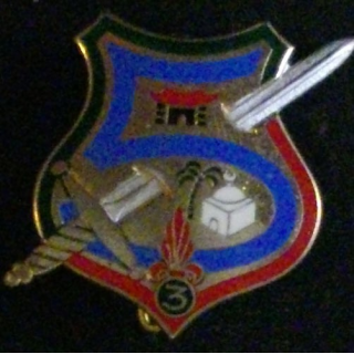3° REI : 3°RÉGIMENT ÉTRANGER D'INF 2° BATAILLON 5° CIE (R74)