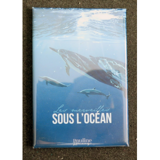 Magnet Les Merveilles sous l'océan de Pauline Launay 5,5 x 8 cm