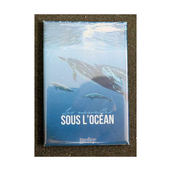 Magnet Les Merveilles sous l'océan de Pauline Launay 5,5 x 8 cm