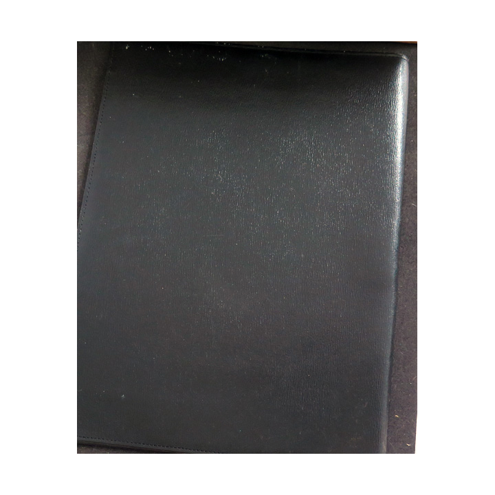 Calepin porte documents en simili cuir