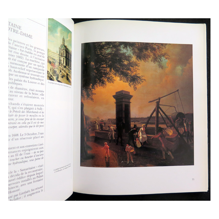 L'eau de Paris, écrit par Marc Gaillard photographies de Claude Abron  1995 Martelle éditions