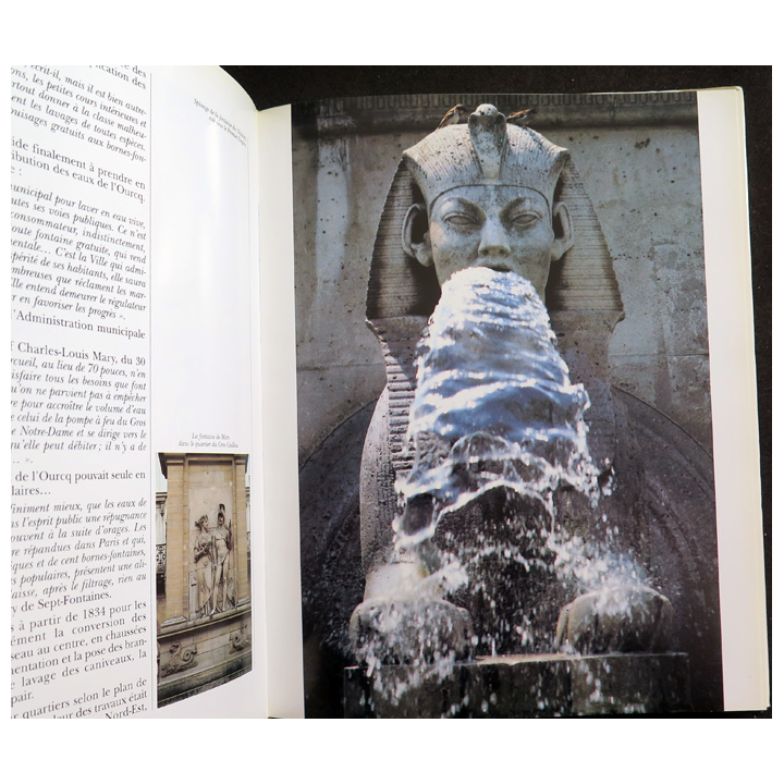 L'eau de Paris, écrit par Marc Gaillard photographies de Claude Abron  1995 Martelle éditions