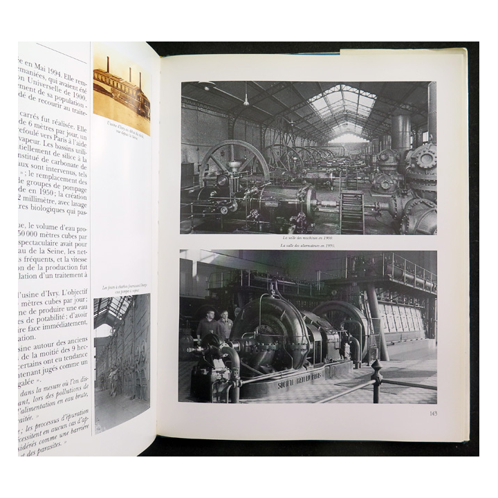 L'eau de Paris, écrit par Marc Gaillard photographies de Claude Abron  1995 Martelle éditions