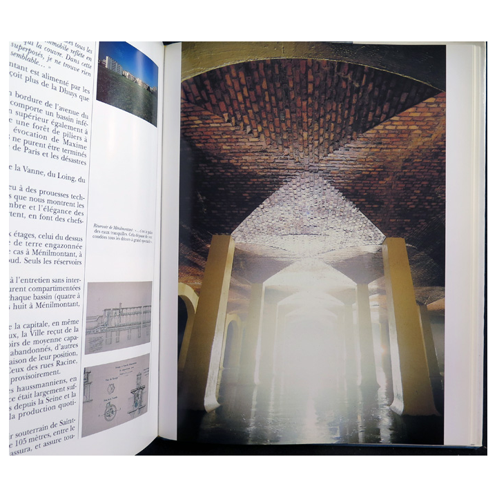 L'eau de Paris, écrit par Marc Gaillard photographies de Claude Abron  1995 Martelle éditions