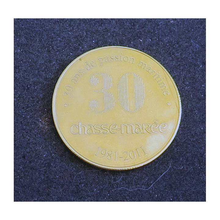 Médaille Bateaux des Côtes de France BR-DZ 1992 - 20 ans - 2012 diamètre 3,5 cm
