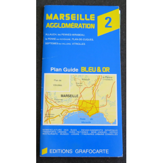 Plan Guide Bleu et Or Marseille agglomération 2