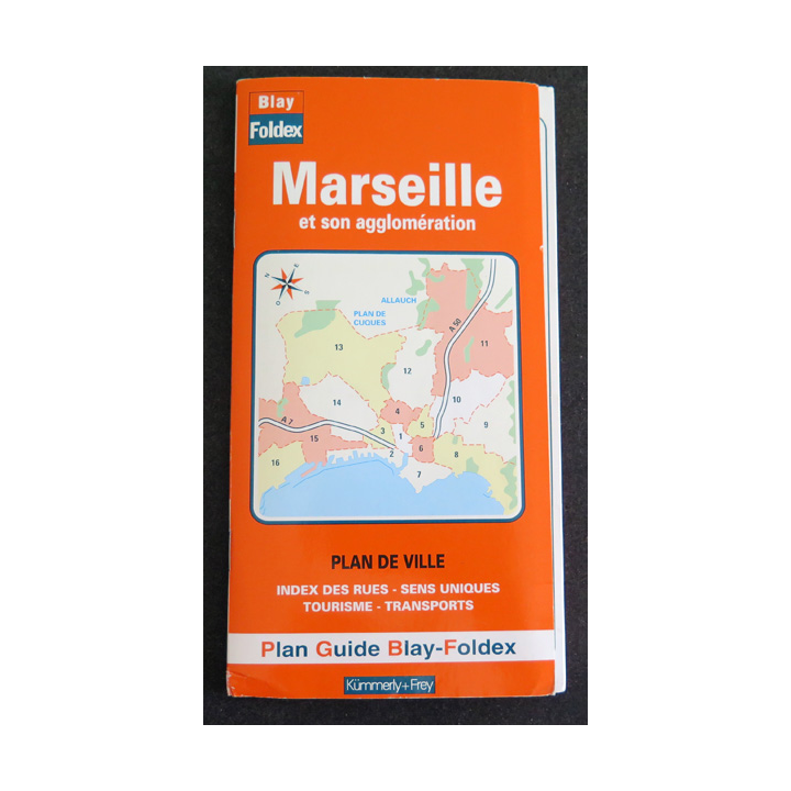 Plan Guide Blay-Foldex Marseille agglomération