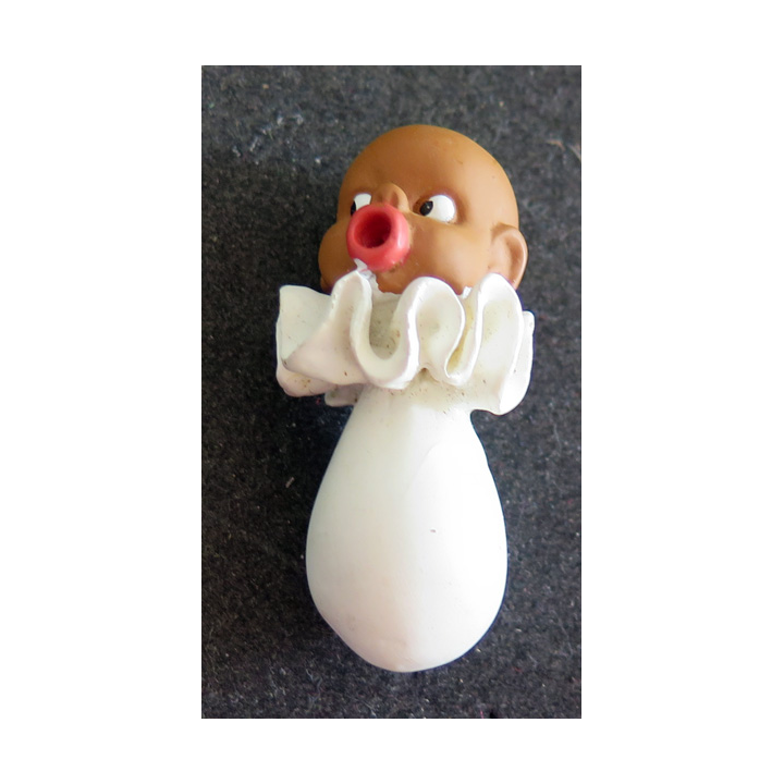 Santon de crèche en céramique hauteur 5 cm