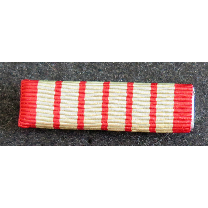FRANCE : Rappel de décoration de la croix de guerre 1914-1918 (vert un peu passé)