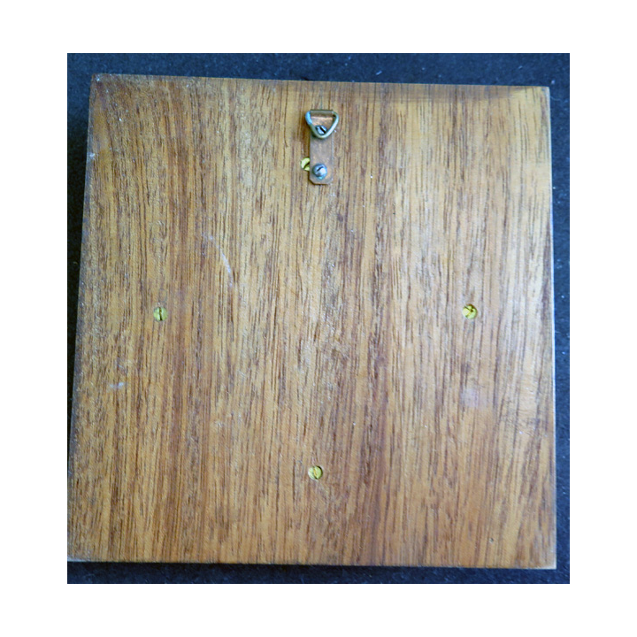 B.R HENRI POINCARÉ : Tape de bouche en bronze du Batiment d'essais et de mesures Henri Poincaré diamètre 14,5 cm