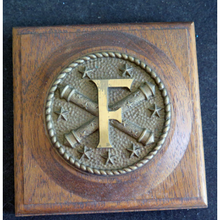 P.A FOCH : Tape de bouche du Porte avions Foch diamètre 9 cm (15 x 15 cm)