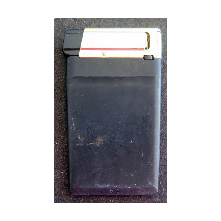 Briquet carte noir sans image 5x8 cm