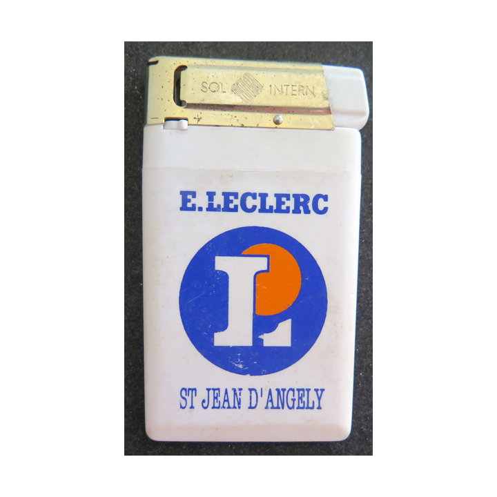 Briquet carte Leclerc esprit de compétition water polo, football, basket, moto club, handball, rugby  5x8 cm