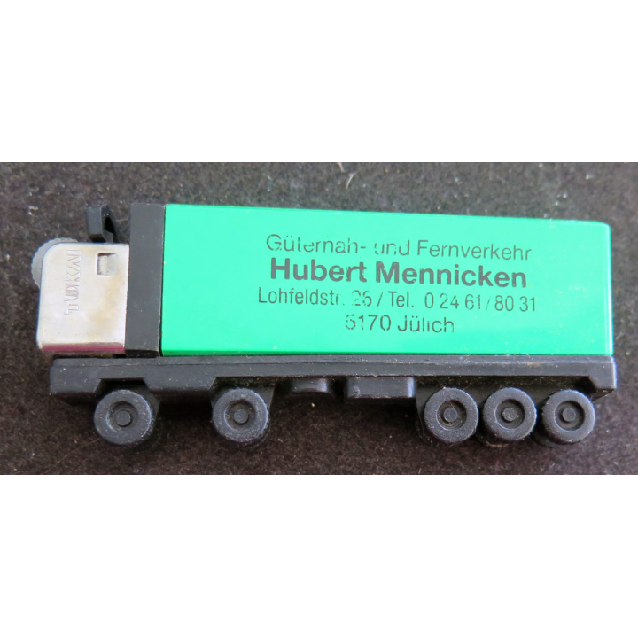 Briquet wünscht gute Fahrt 8 x 3,3 cm