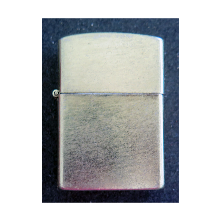 Briquet "type Zippo" Korea en métal brossé