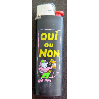 Briquet Oui ou non  8 x 2,5 cm