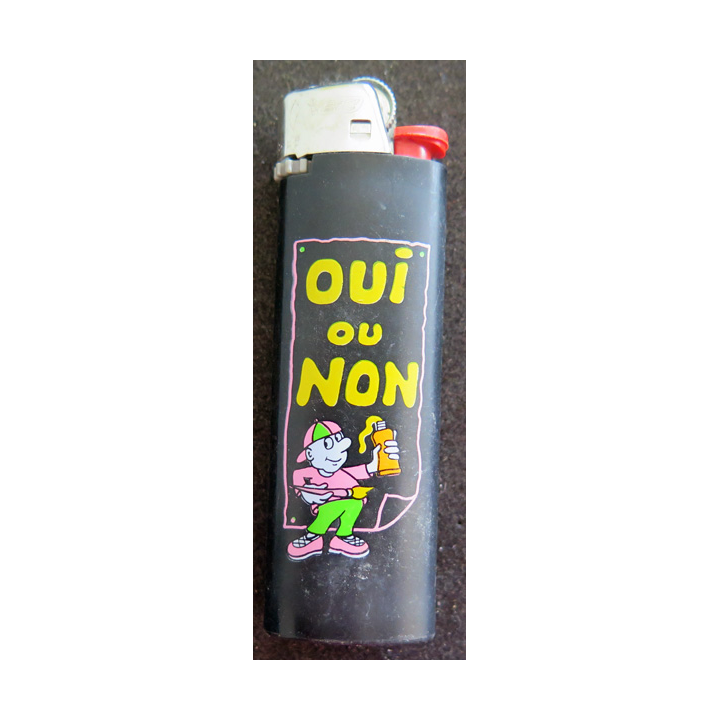 Briquet Oui ou non  8 x 2,5 cm