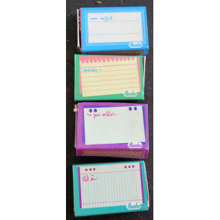 BOITE D'ALLUMETTES : Lot de 4 boites d'allumettes