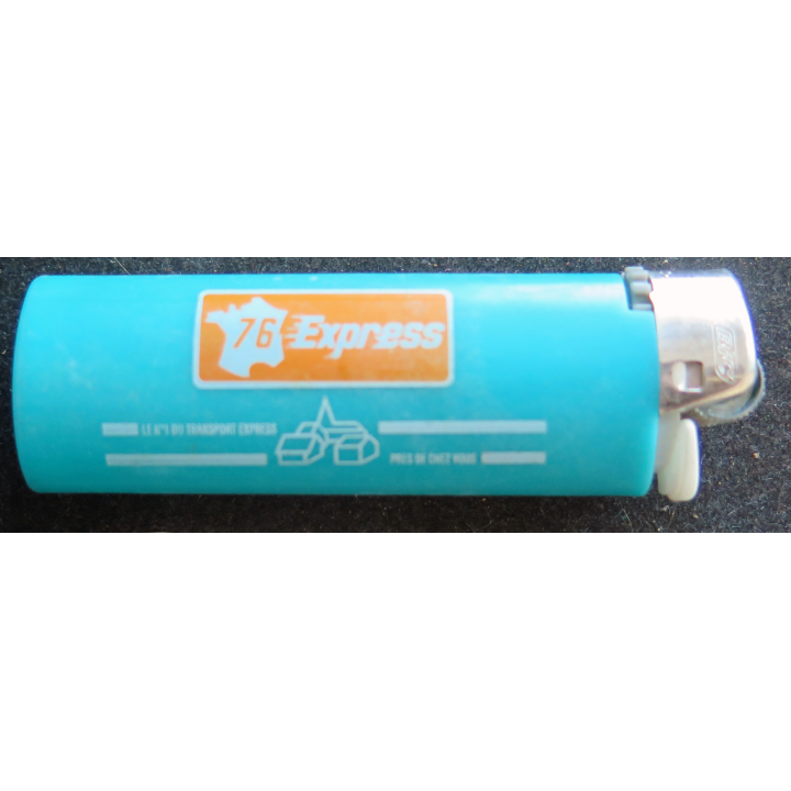 Briquet avec sa coque support Tabac La Divette Argenteuil  9 x 5 cm