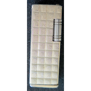Briquet rechargeable Flick en métal doré 6,5 x 2,3 x 1,3 cm