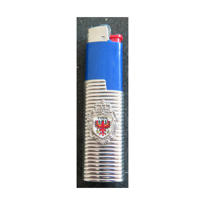 Mini Briquet avec sa coque support Tirol  6 x 2 cm
