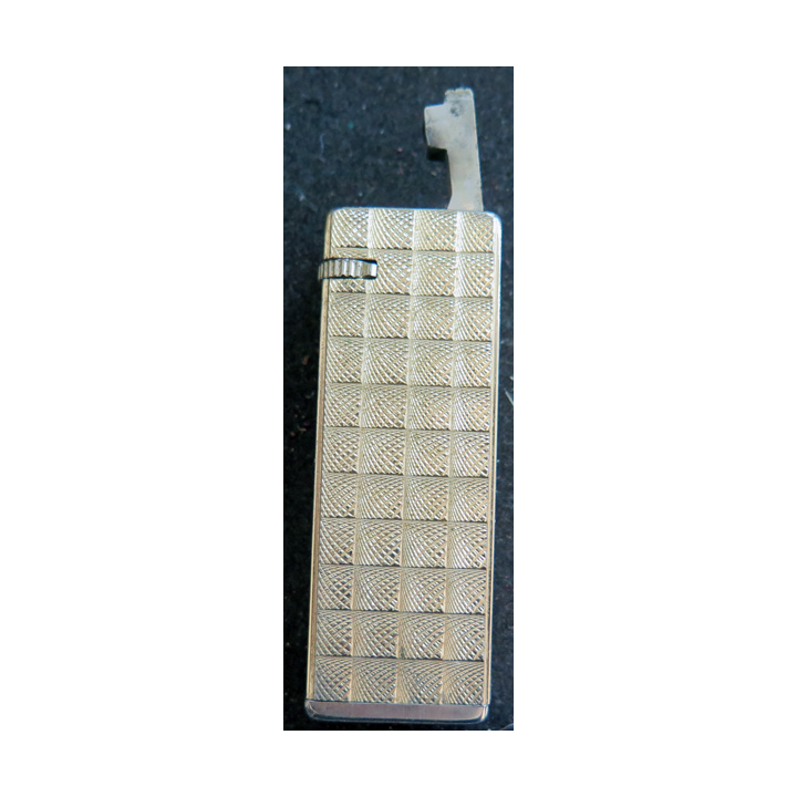 Briquet rechargeable Flick en métal doré 6,5 x 2,3 x 1,3 cm