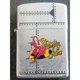 briquet rechargeable type Zippo (Champ) Calamity Jane 5,5 x 3,5 cm