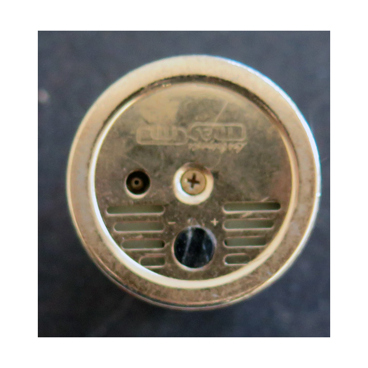 Briquet cylindrique rechargeable Maxim laqué 3,5 x 6 cm